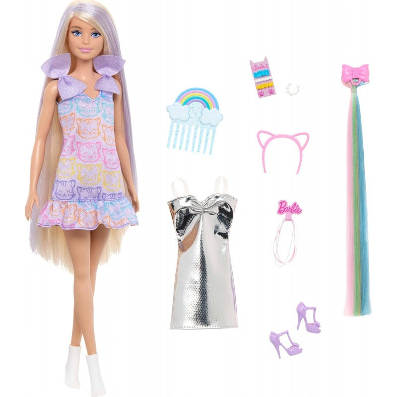 Barbie Hair Play Fashion Doll - Blonde