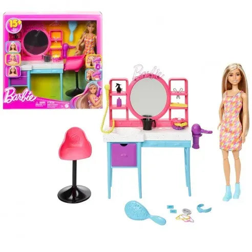 Barbie Hair Salon Doll Playset