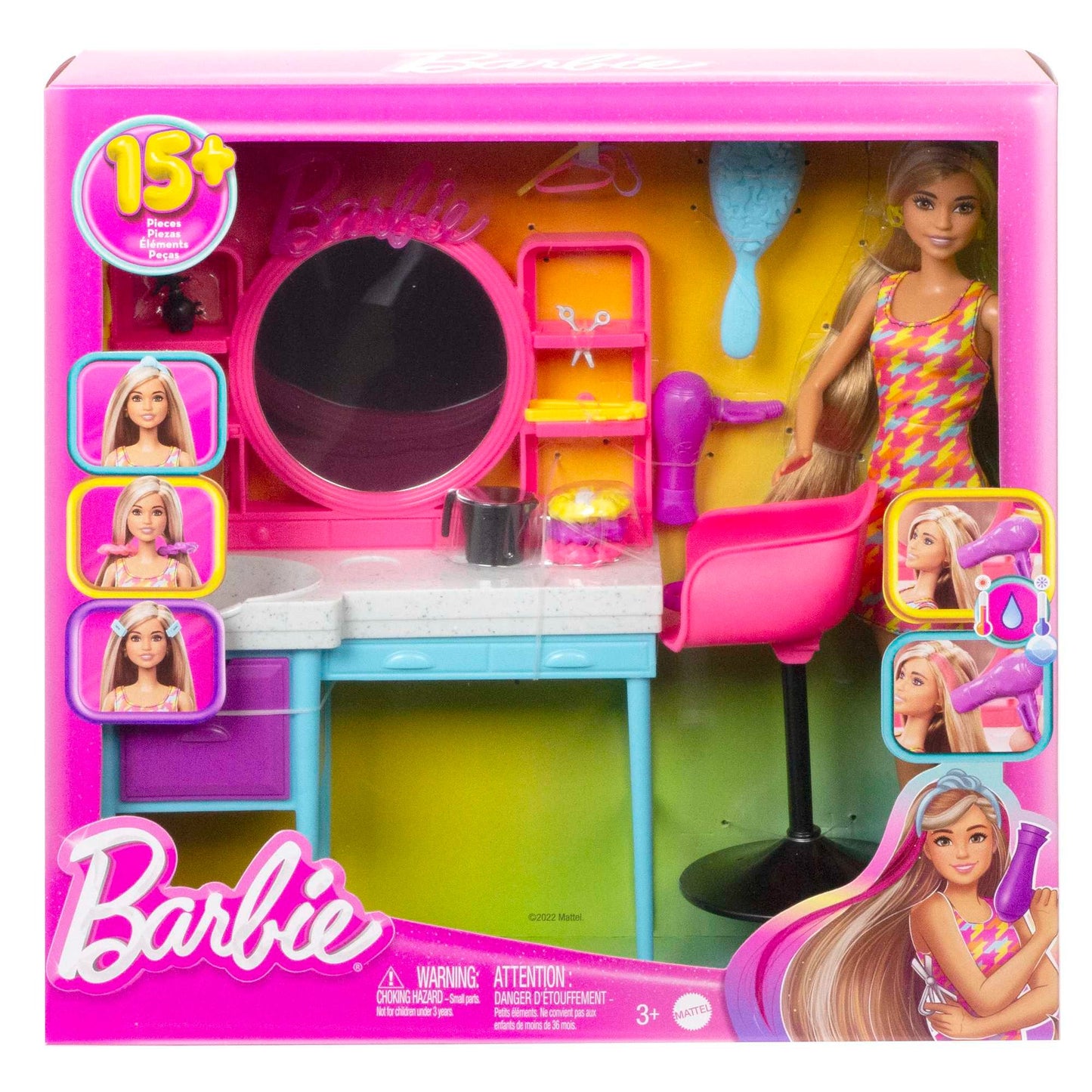 Barbie Hair Salon Doll Playset