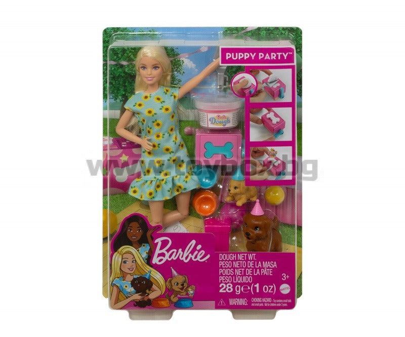 Barbie Pet Care Fashion Doll with Puppy - Blonde