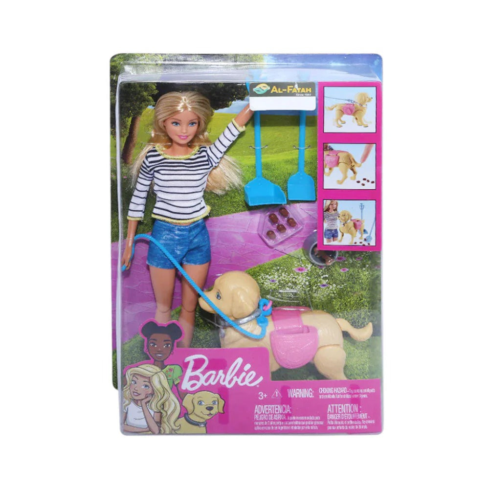 Barbie Pet Care Fashion Doll with Puppy