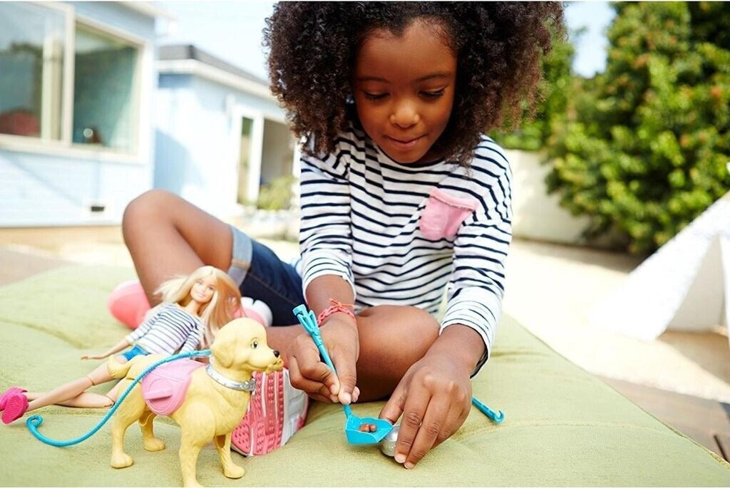 Barbie Pet Care Fashion Doll with Puppy