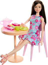 Barbie Pink Passport Japan Café Doll Playset