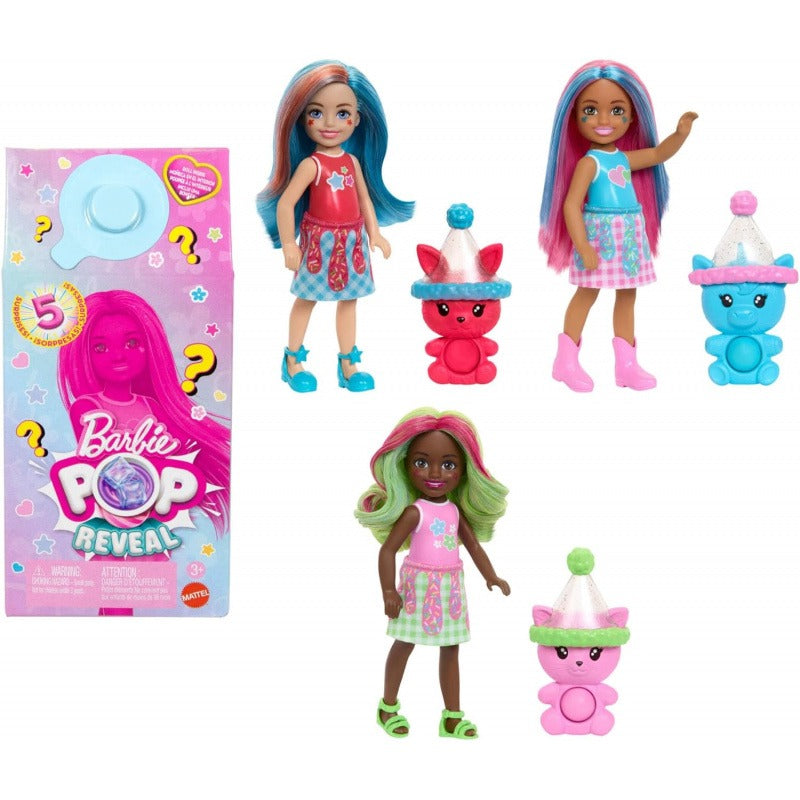 Barbie Pop Reveal Chelsea Shake Doll with Accessories