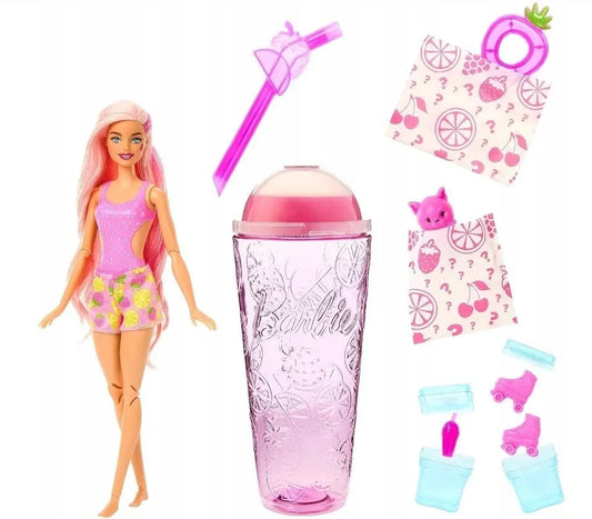 Barbie Pop Reveal Strawberry Shake Doll with Accessories