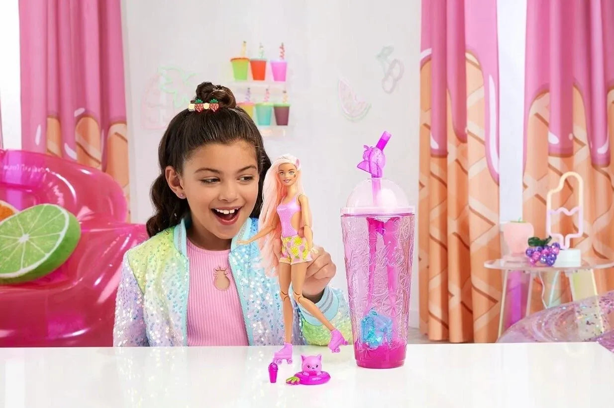Barbie Pop Reveal Strawberry Shake Doll with Accessories