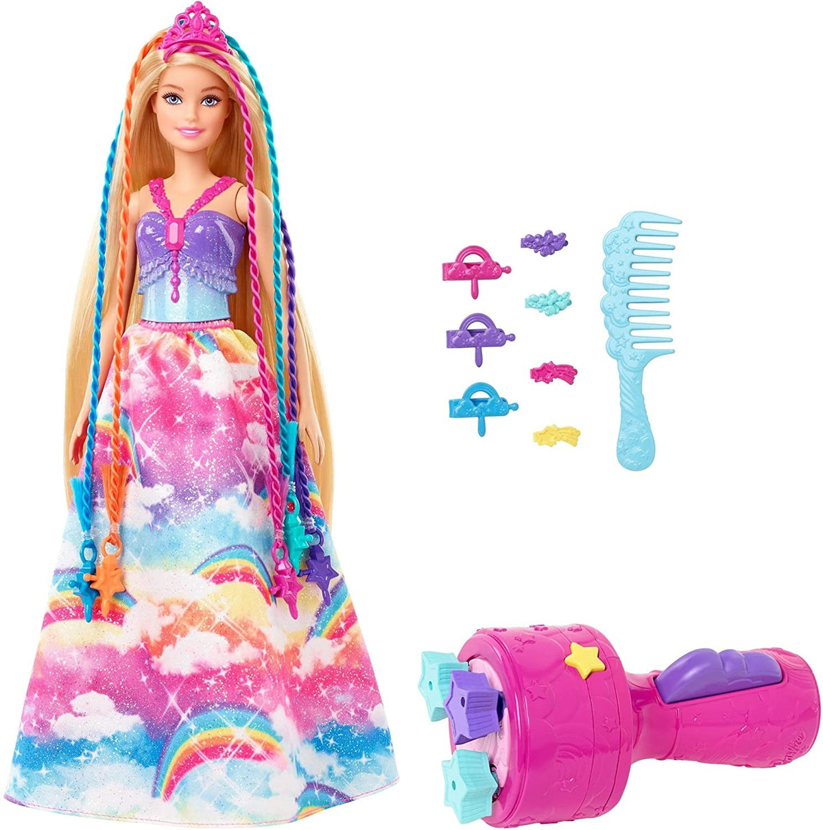 Barbie Princess Hair Styling Fashion Doll