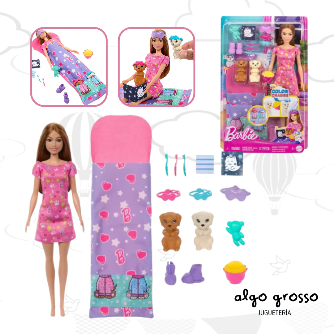 Barbie Puppy Slumber Party Doll Playset