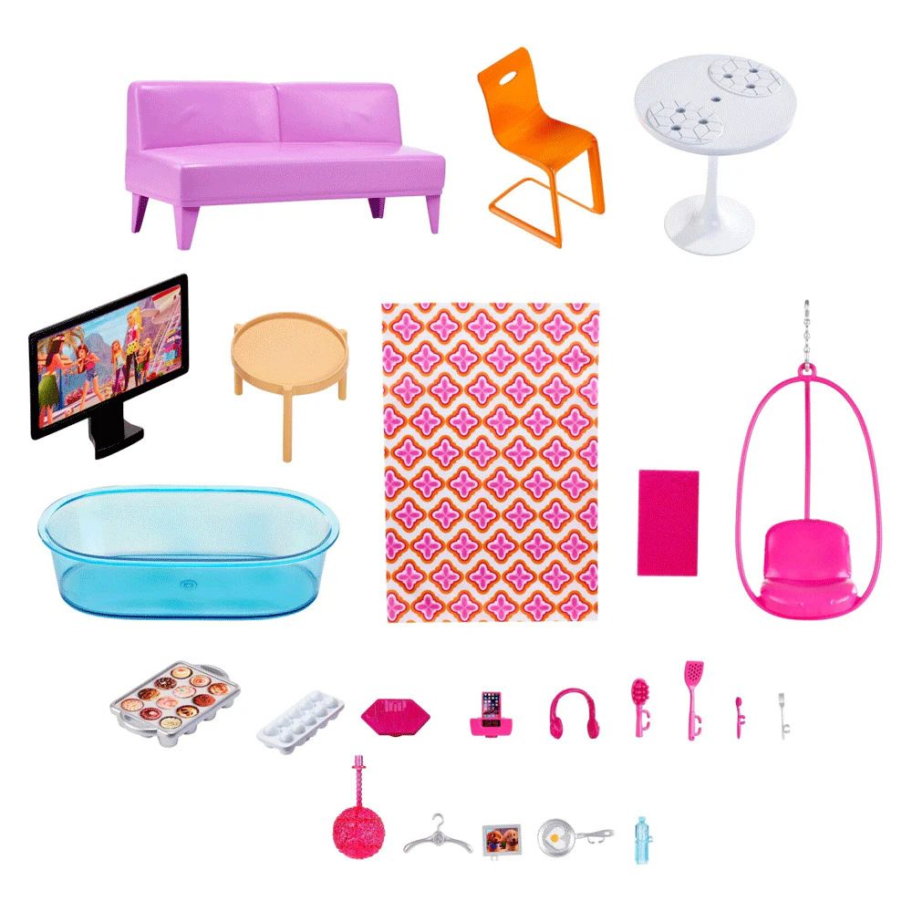 Barbie Townhouse Dollhouse Playset