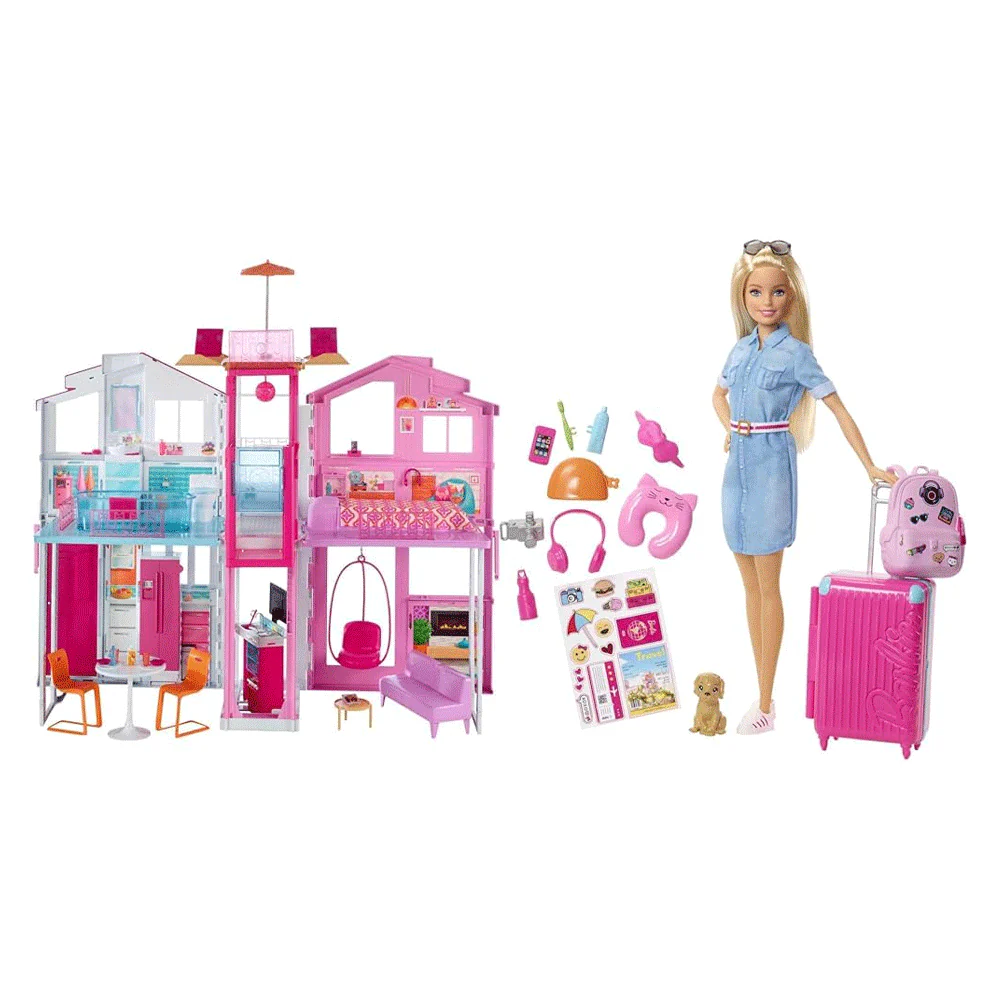 Barbie Townhouse Dollhouse Playset