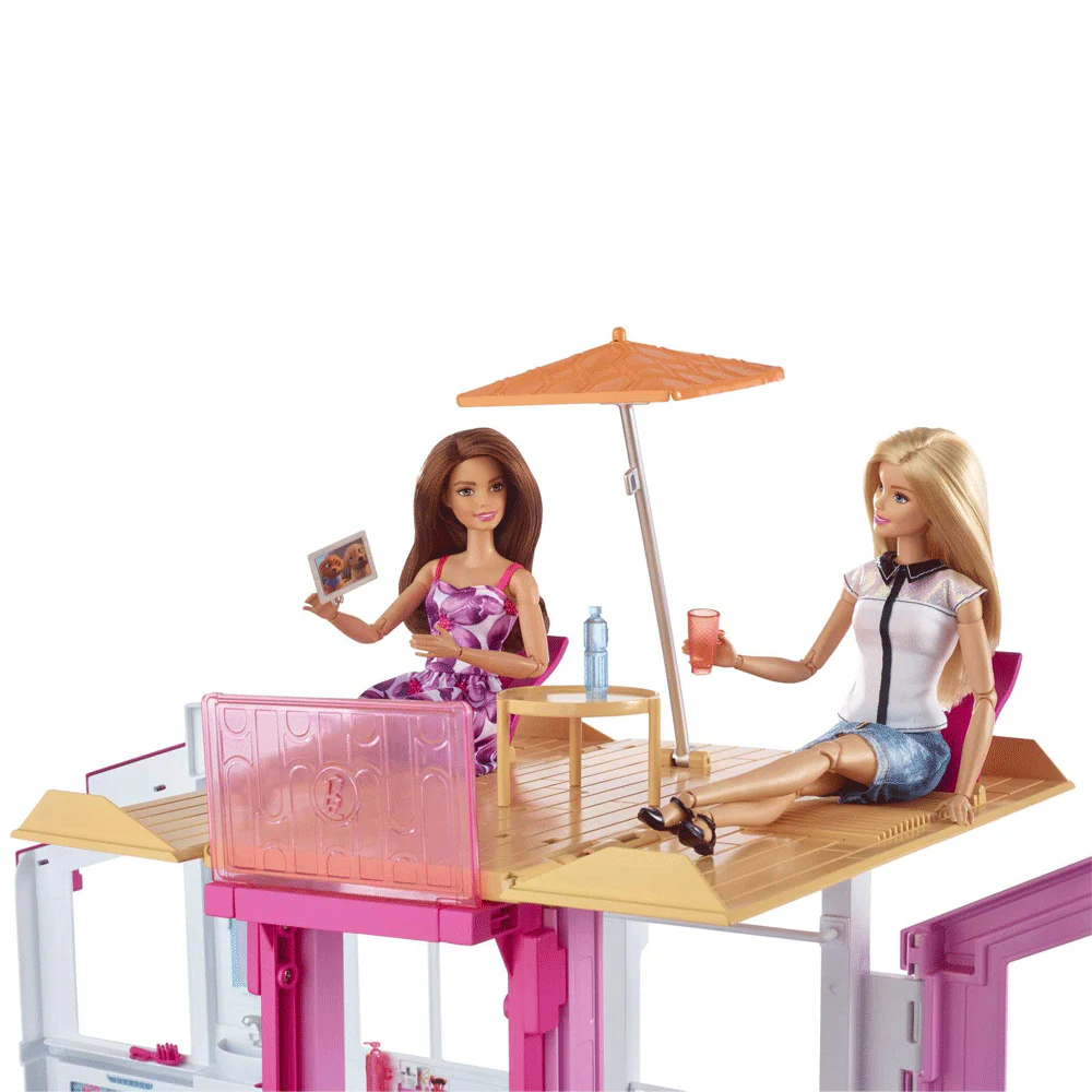Barbie Townhouse Dollhouse Playset
