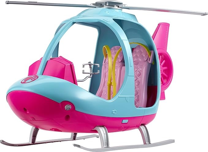 Barbie Travel Helicopter Toy Vehicle