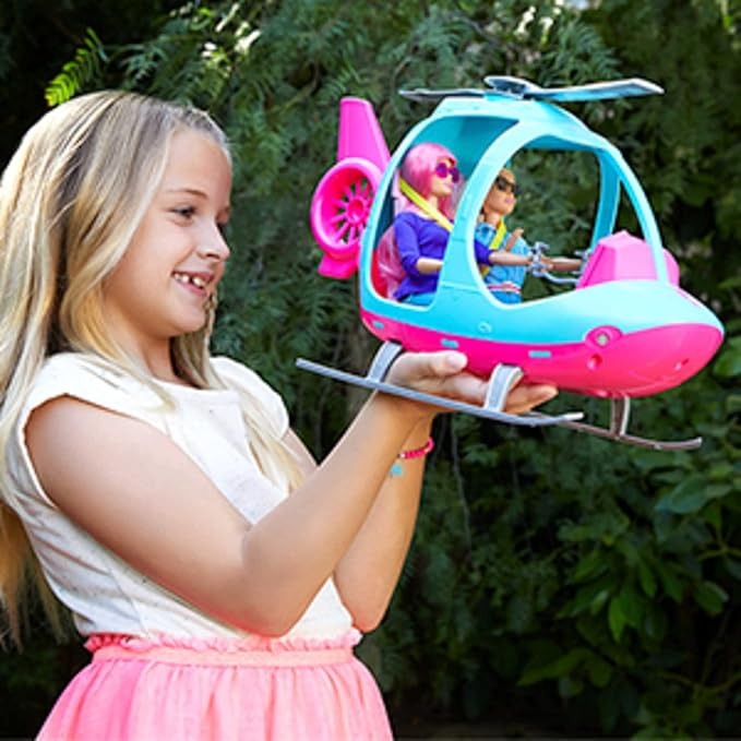 Barbie Travel Helicopter Toy Vehicle