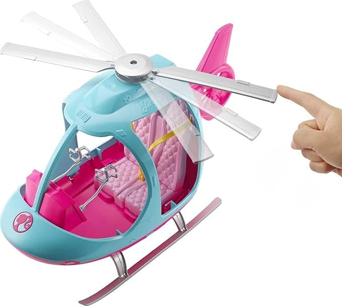 Barbie Travel Helicopter Toy Vehicle