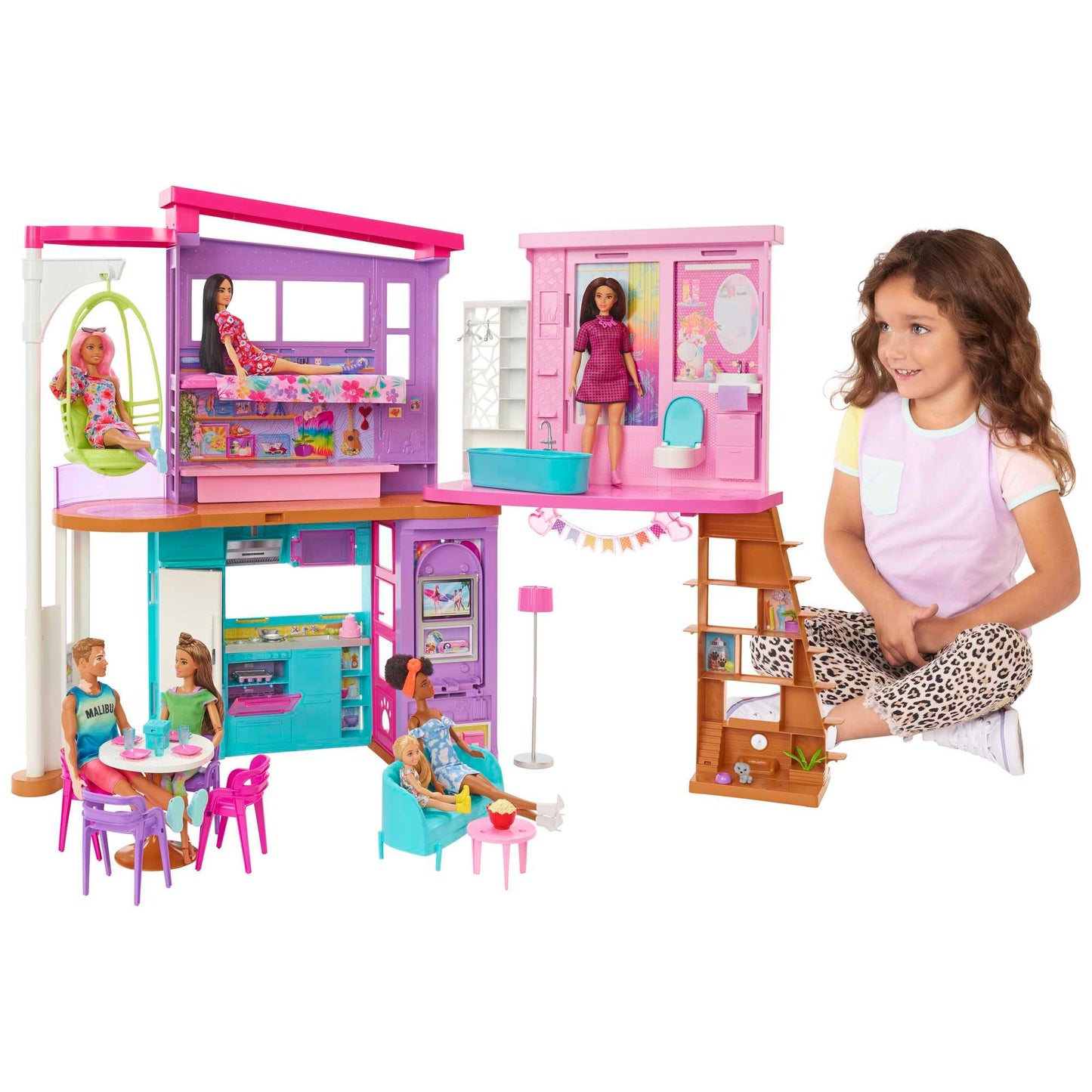 Barbie Vacation House Dollhouse Playset