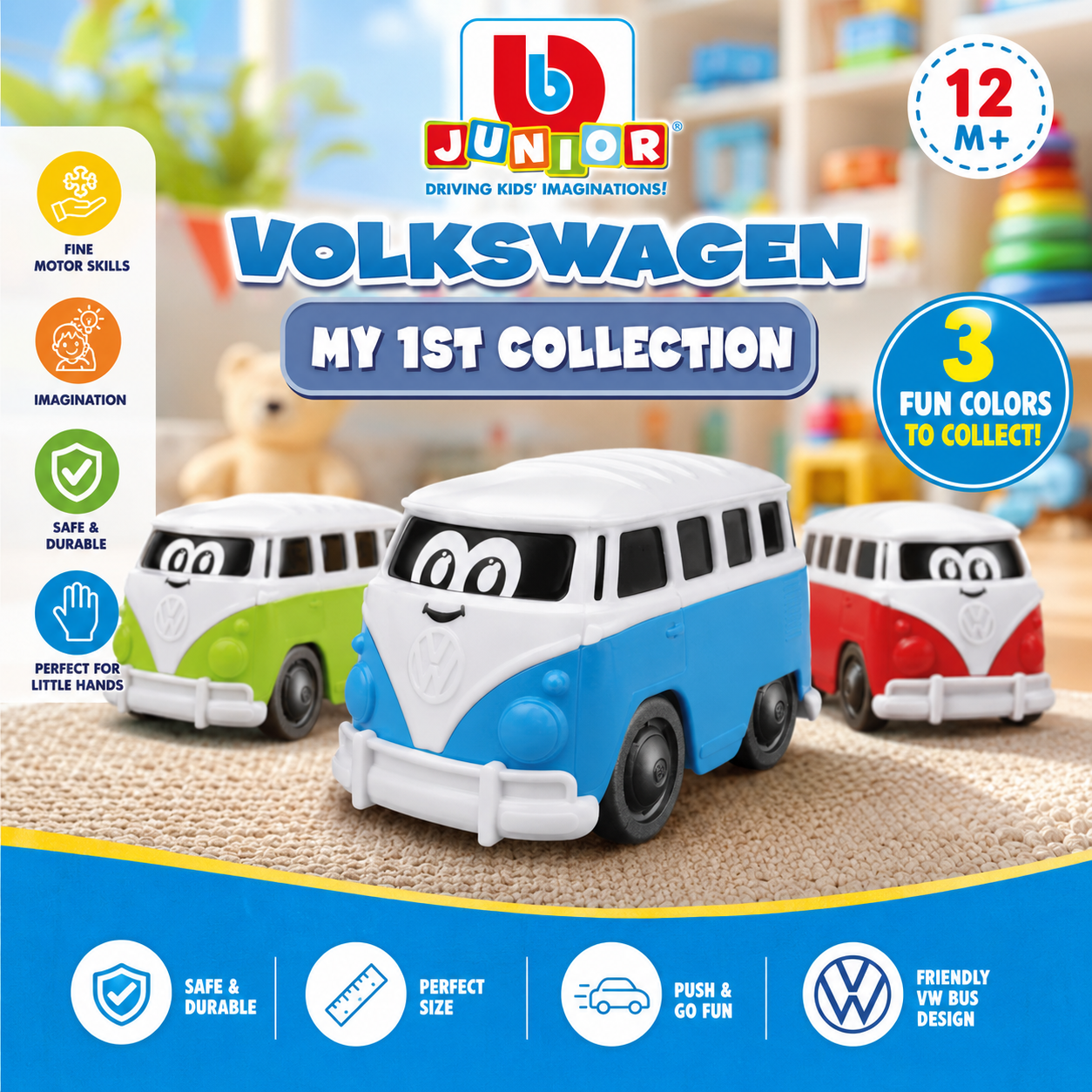 Bburago Junior Volkswagen Samba My First Collection Toy Car