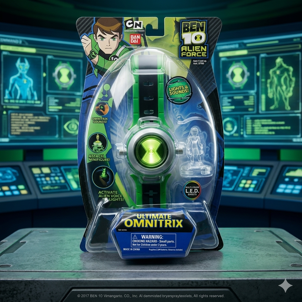 Ben 10 Musical Watch Toy Assortment
