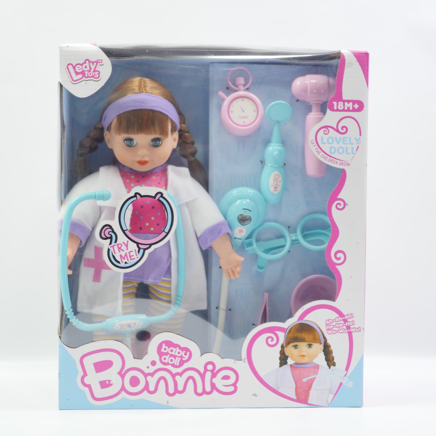 Bonnie Baby Doctor Doll Play Set