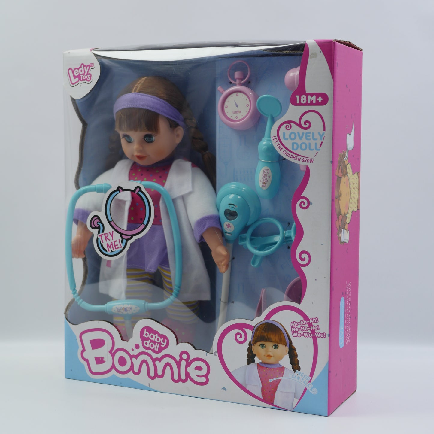 Bonnie Baby Doctor Doll Play Set
