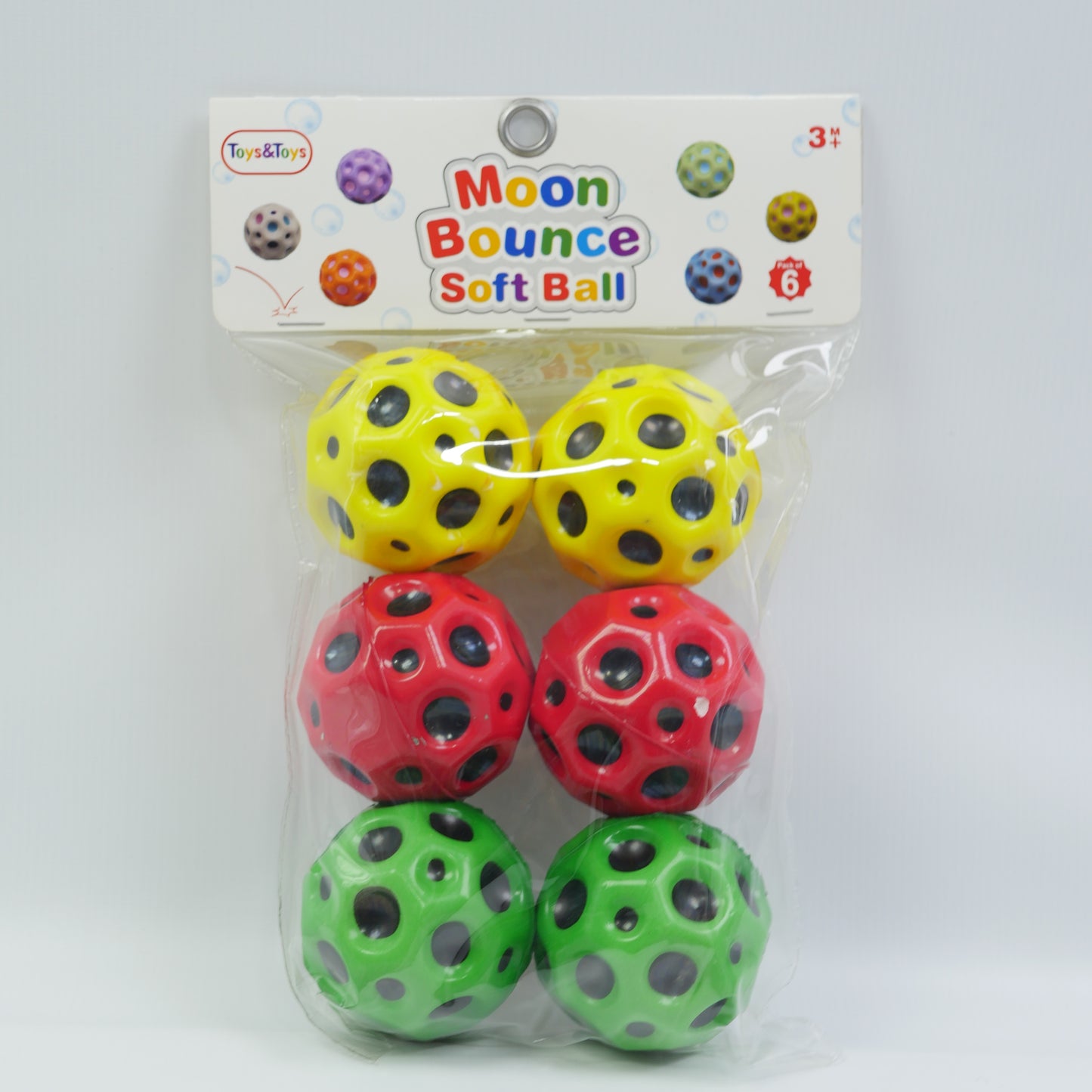 Toys & Toys 6 cm Bouncy Ball Set for Kids
