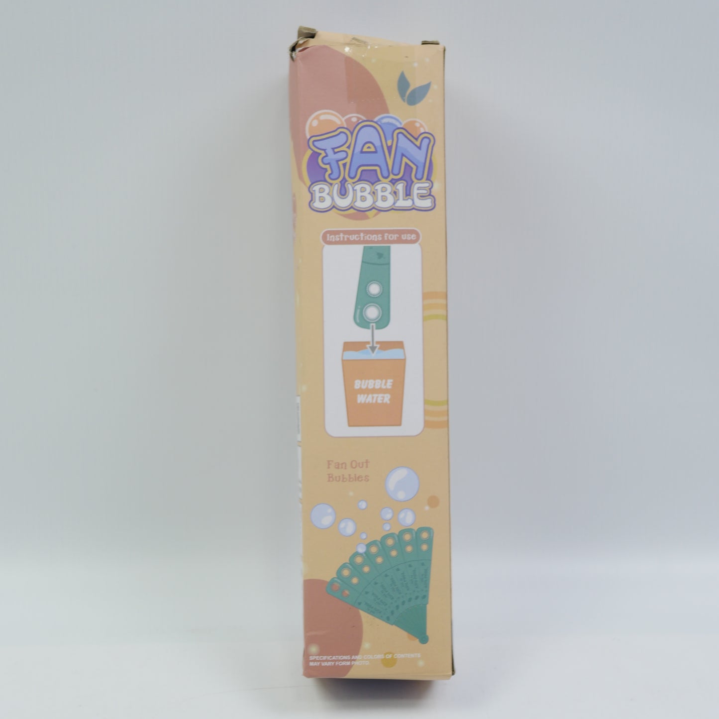 2 in 1 Bubble Maker Fan for Kids