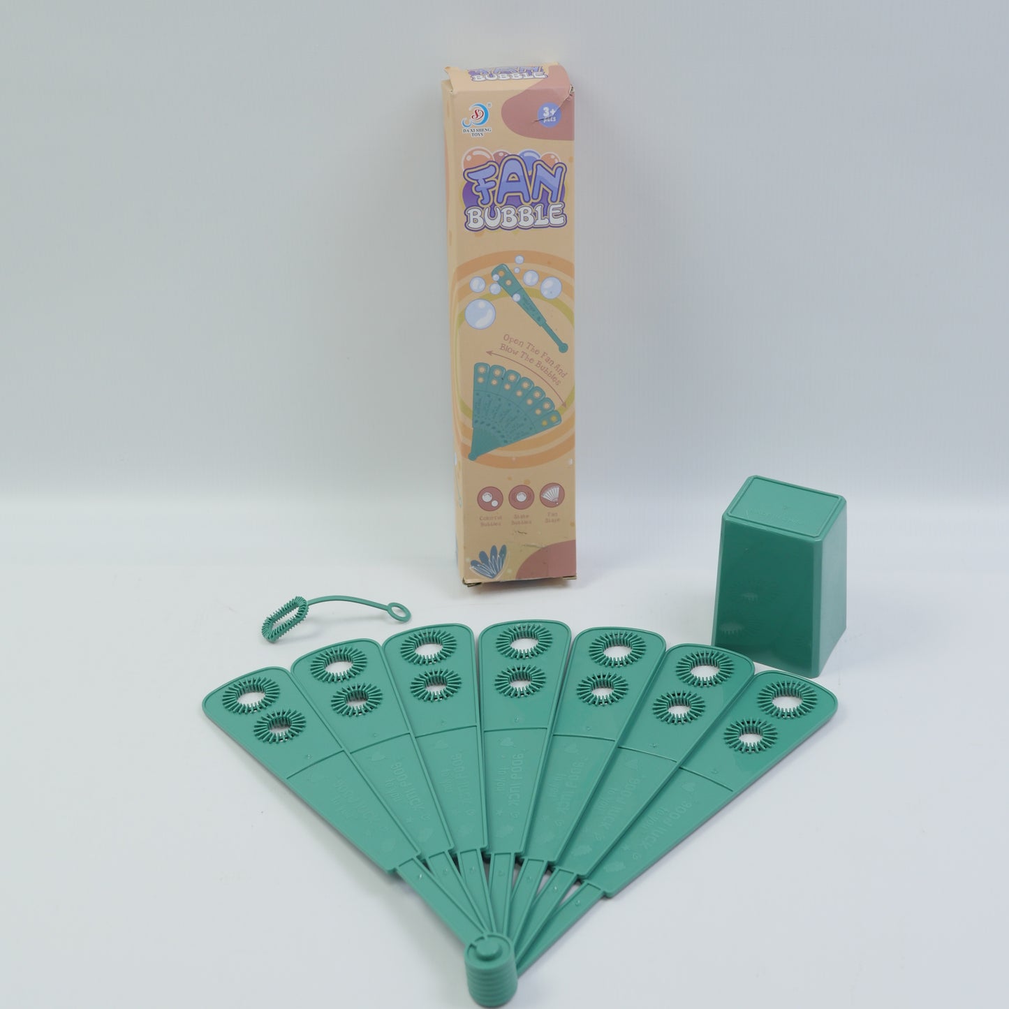 2 in 1 Bubble Maker Fan for Kids