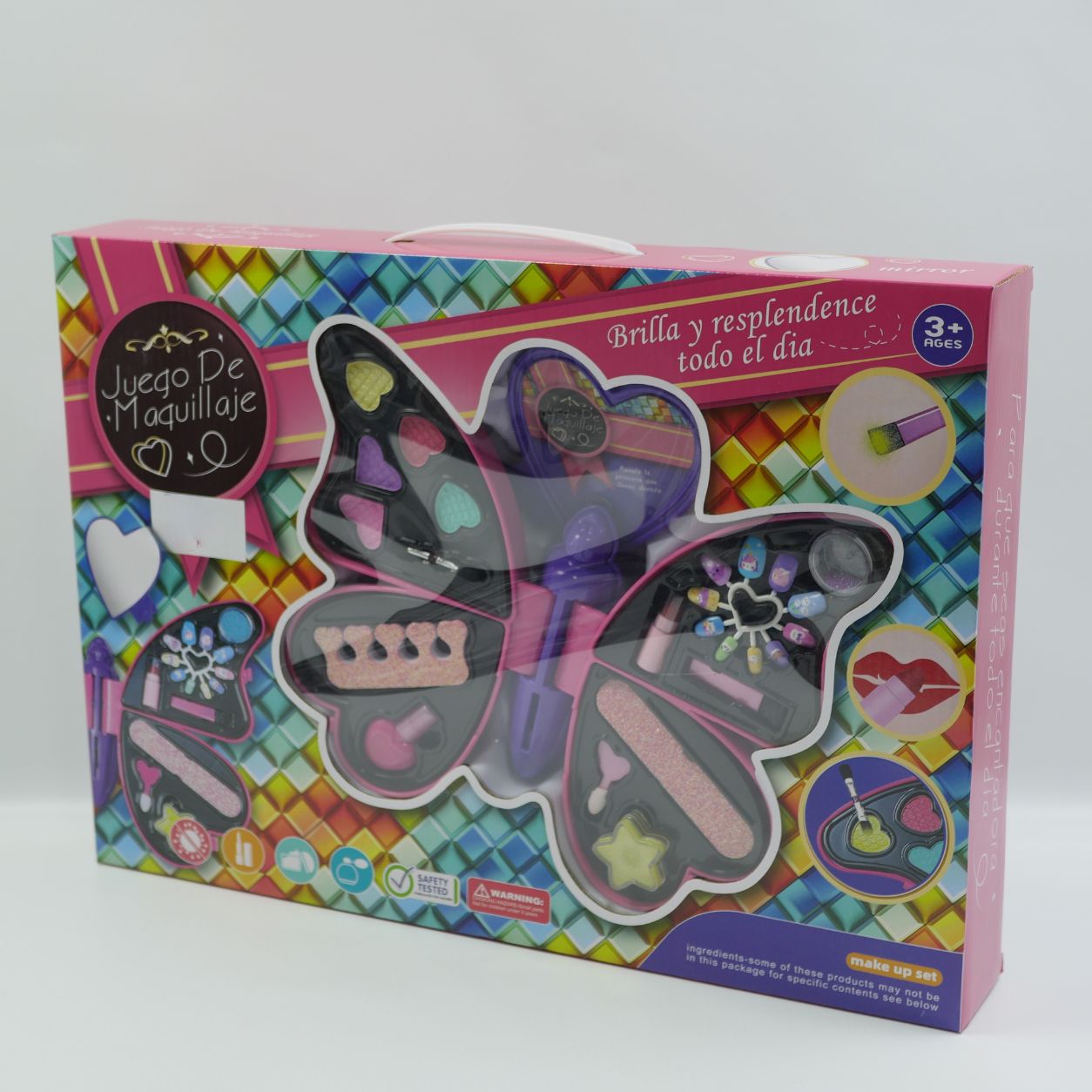 Butterfly Cosmetic Beauty Play Set - Age 3+