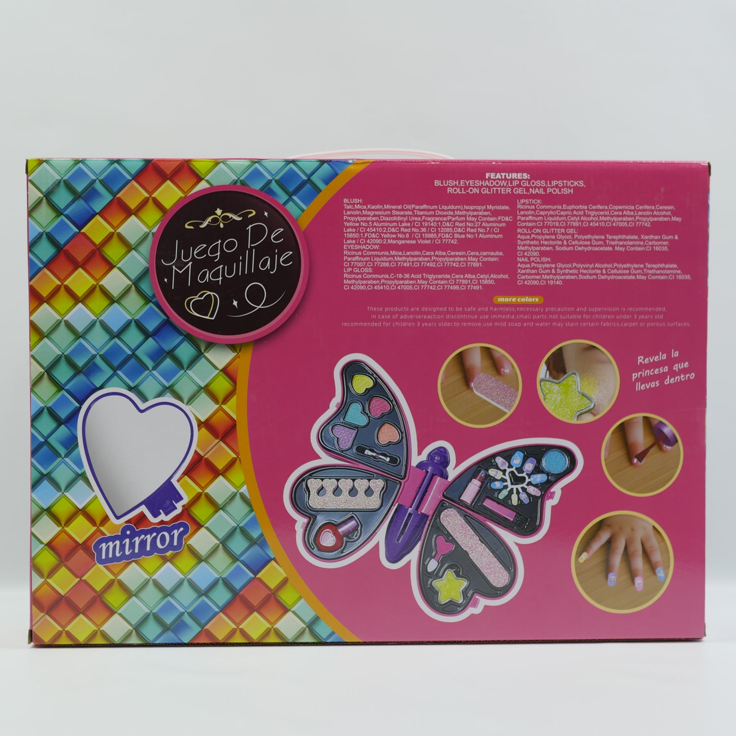 Butterfly Cosmetic Beauty Play Set - Age 3+