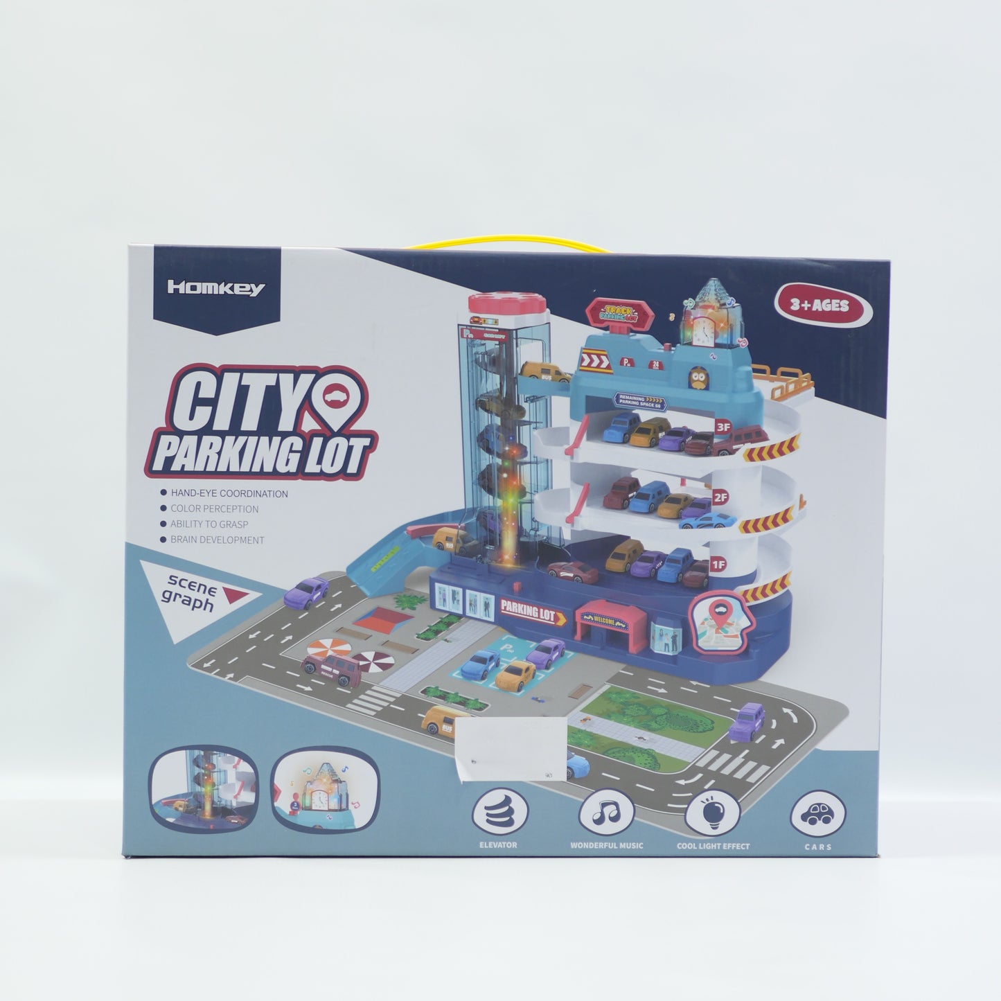 City Parking Garage Track Set