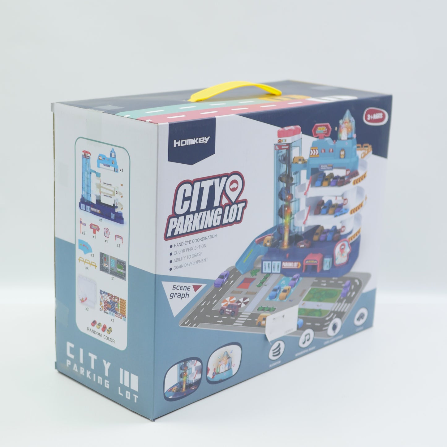 City Parking Garage Track Set