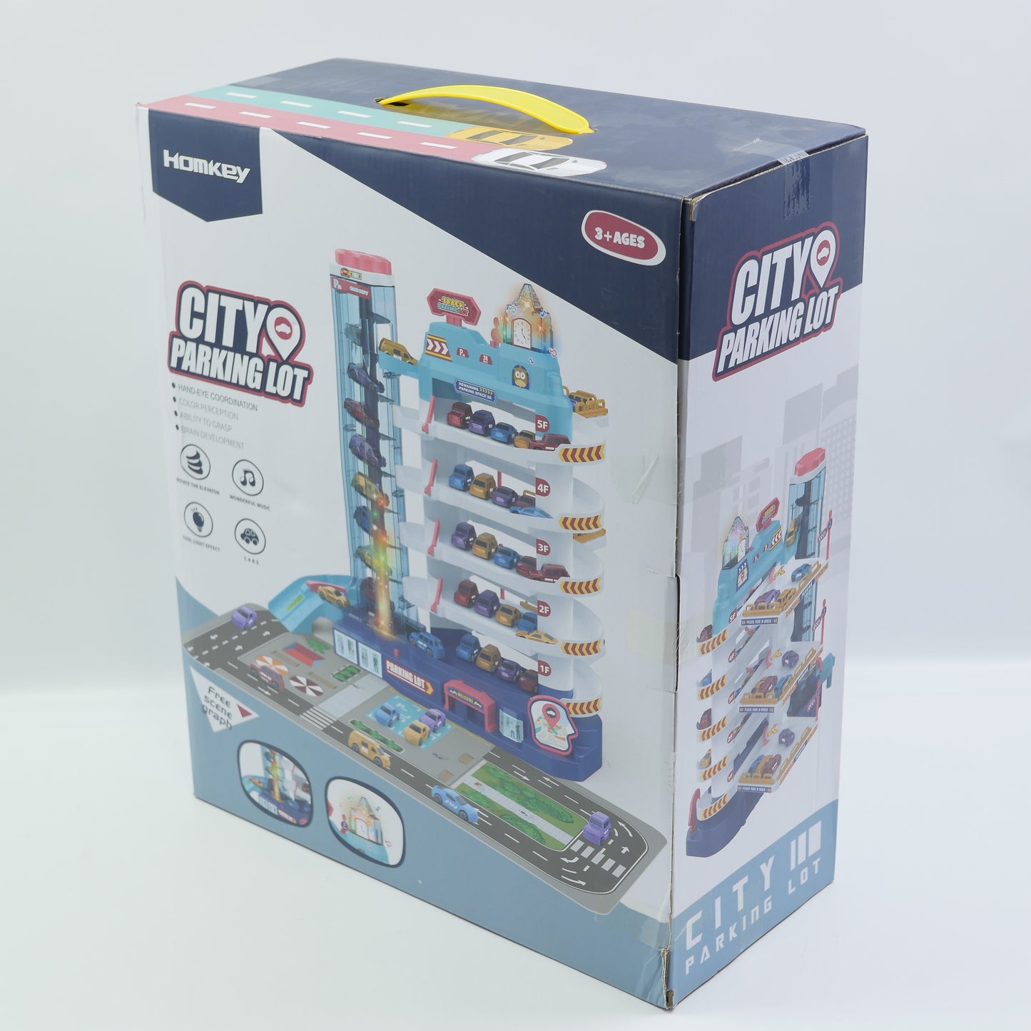 City Parking Lot Playset for Kids