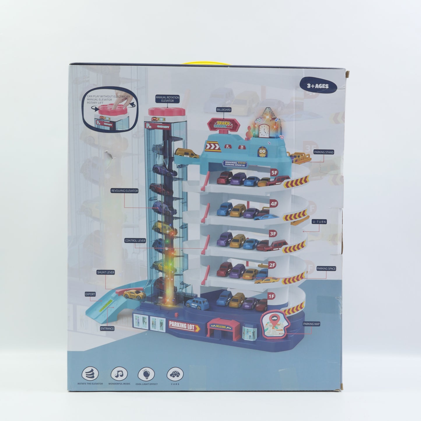 City Parking Lot Playset for Kids