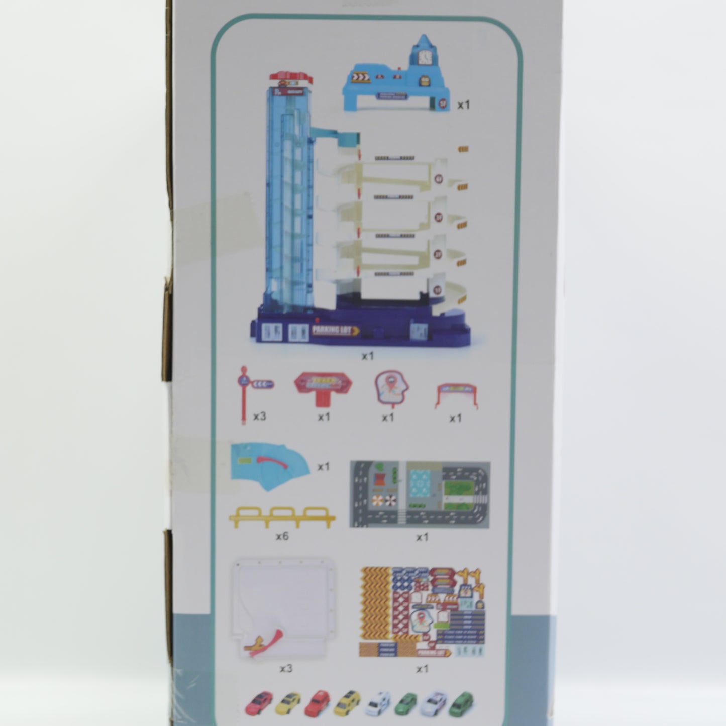 City Parking Lot Playset for Kids