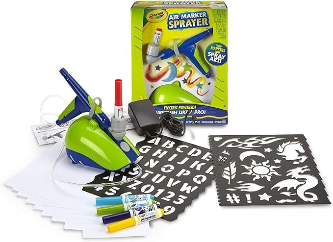 Crayola Air Marker Sprayer Art Kit
