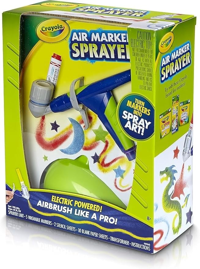 Crayola Air Marker Sprayer Art Kit