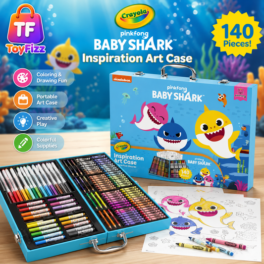 Crayola Baby Shark Inspiration Art Case