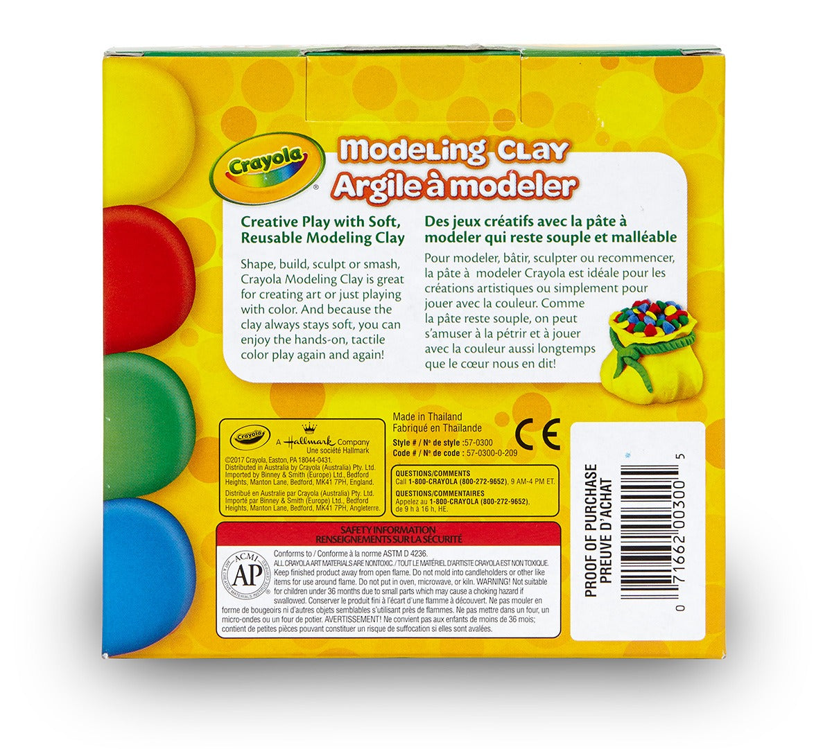 Crayola Claytime Modeling Clay Activity Set