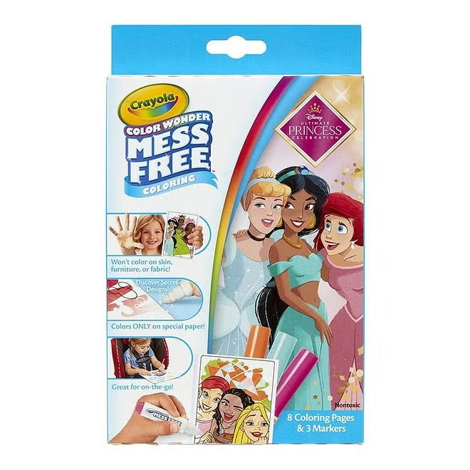 Crayola Color Wonder Disney Princess Mini Coloring Set