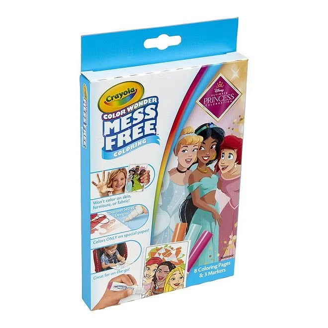 Crayola Color Wonder Disney Princess Mini Coloring Set