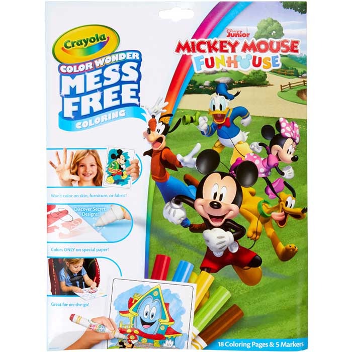 Crayola Color Wonder Mickey Mouse Clubhouse Coloring Set