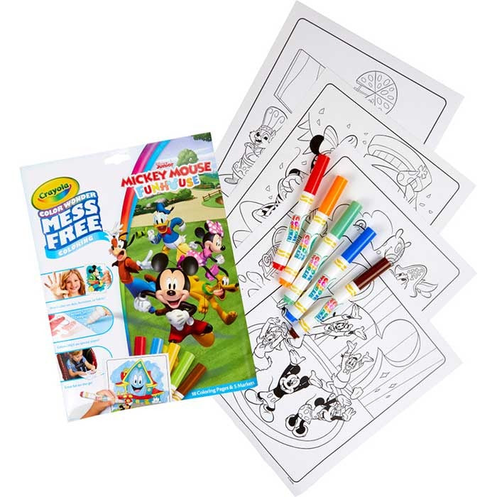 Crayola Color Wonder Mickey Mouse Clubhouse Coloring Set
