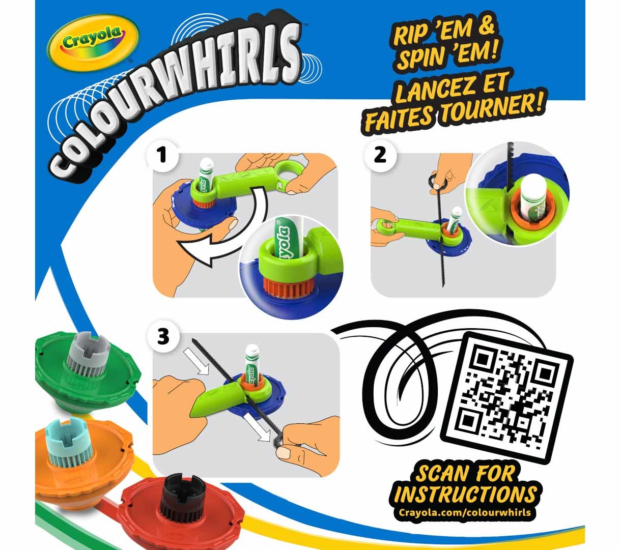 Crayola Colour Whirls Spin Art Toy - Assorted Color