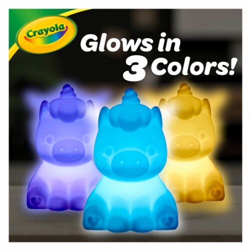Crayola Light-Ups Recolorable Unicorn with Markers - Ages 4+
