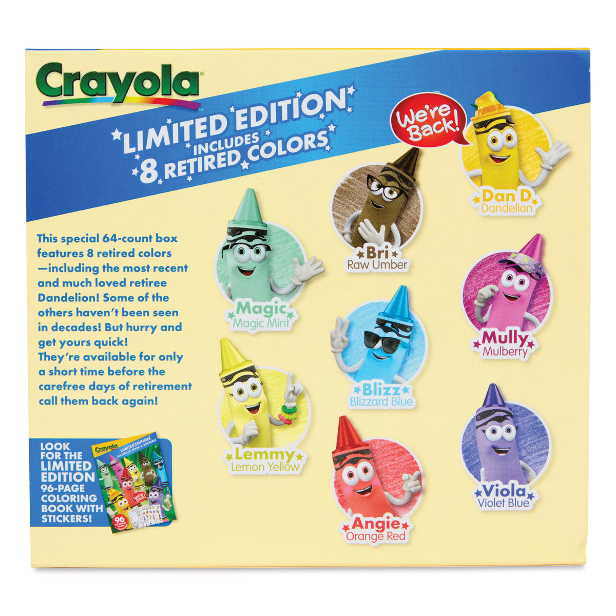 Crayola Limited Edition Crayon Caddy - 64 Count