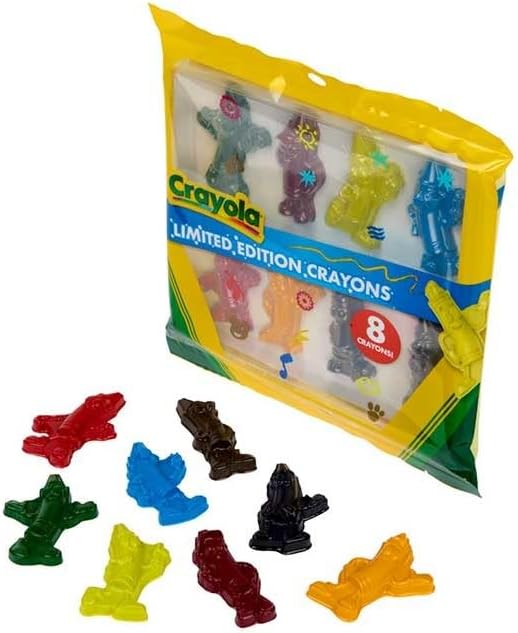 Crayola Limited Edition Crayons - 8 Count, Assorted Design