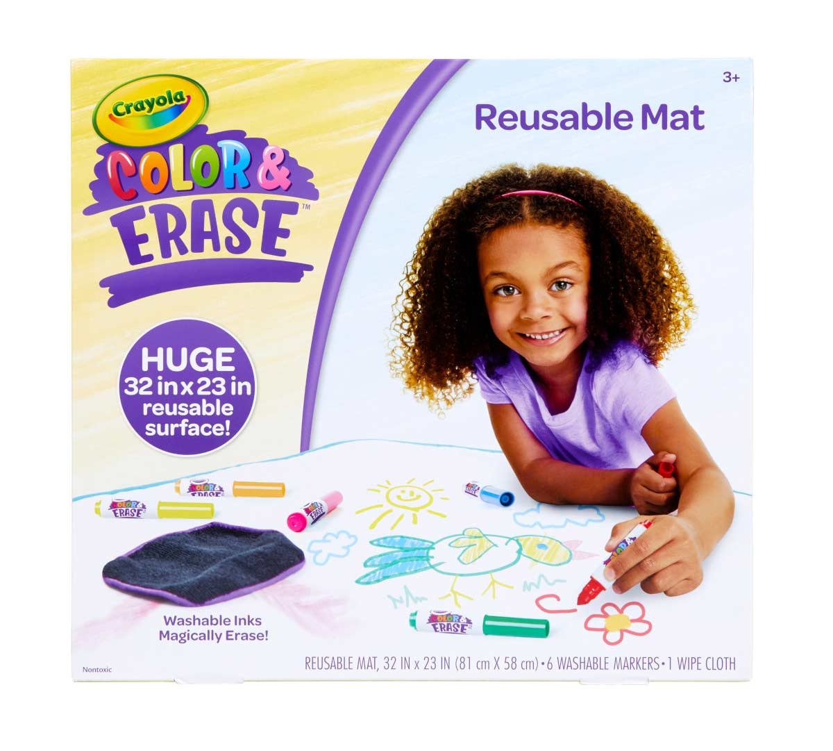 Crayola My First Color & Erase Activity Mat