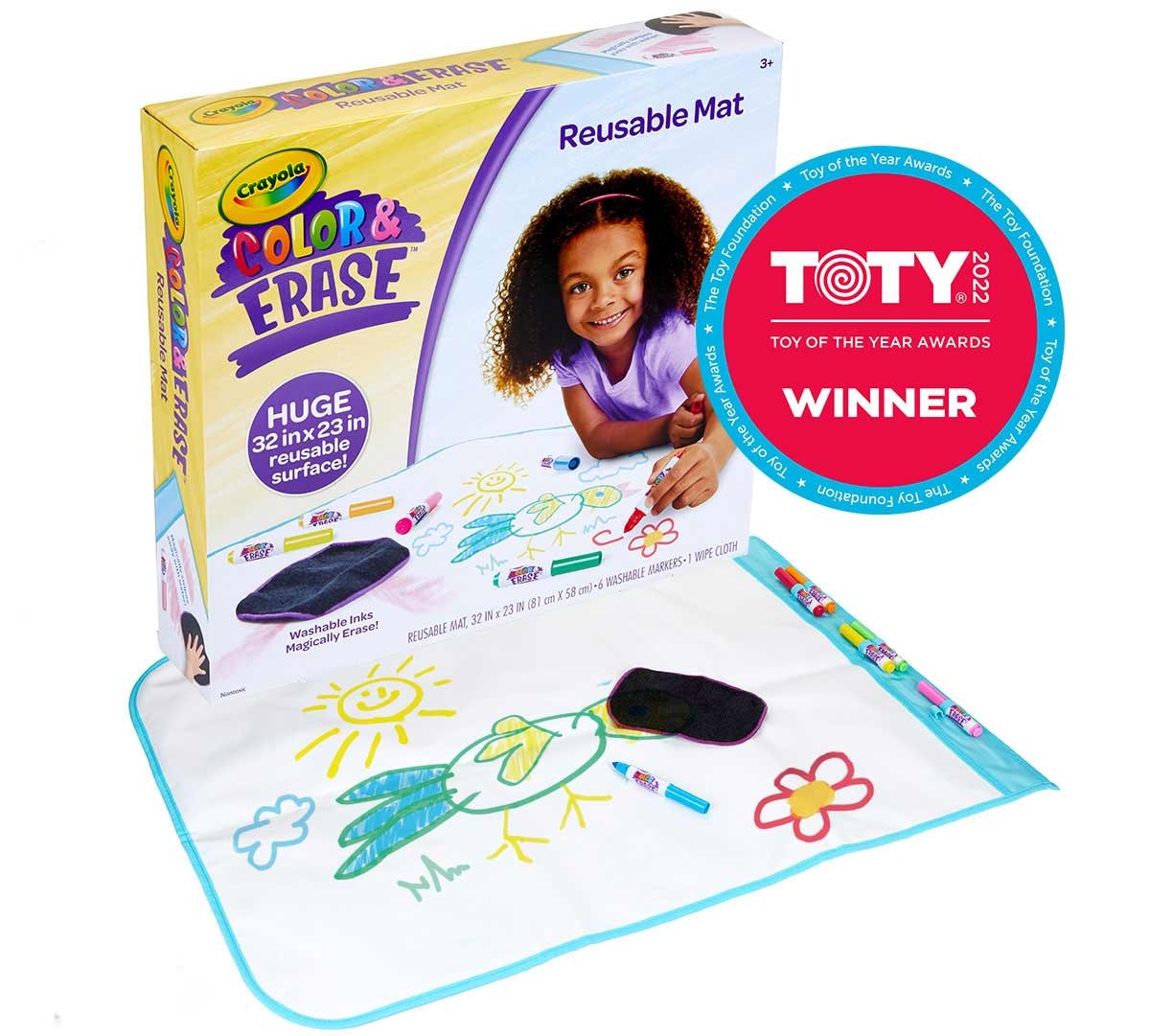 Crayola My First Color & Erase Activity Mat