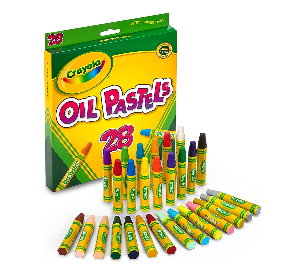 Crayola Oil Pastels - 28 Colors