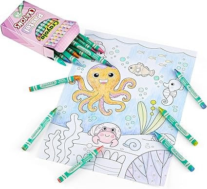 Crayola Pastel Crayons - 24 Count