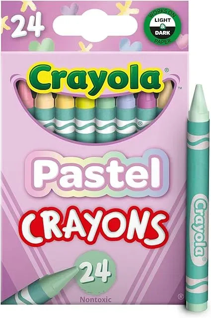 Crayola Pastel Crayons - 24 Count